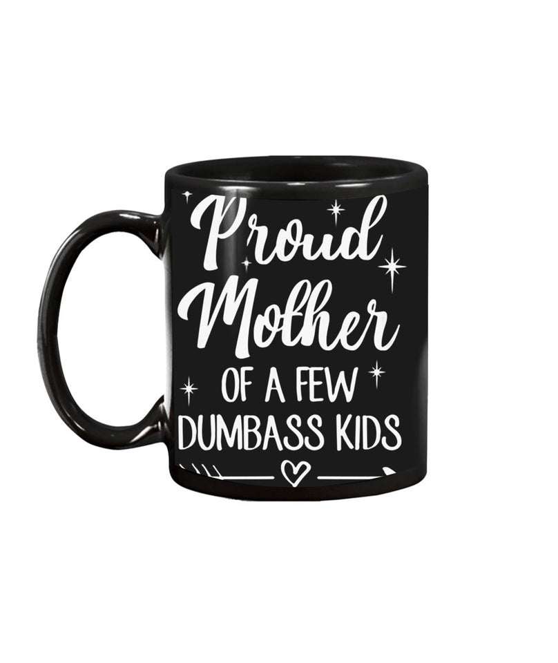 Best Christmas Xmas Proud Mother Father of a Few Dumbass Kid