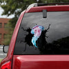 [sk0790-snf-tpa]-jellyfish-crack-car-sticker-animals-lover