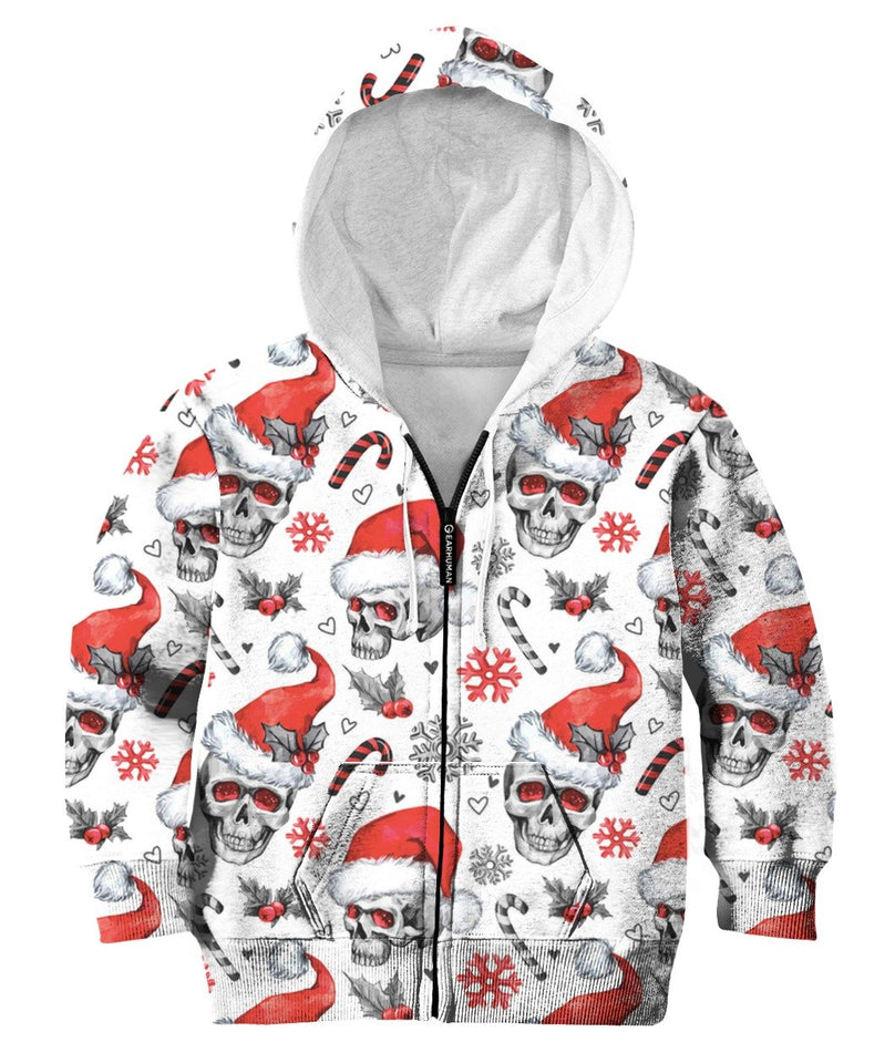 Skull Christmas 3D Full Over Print
