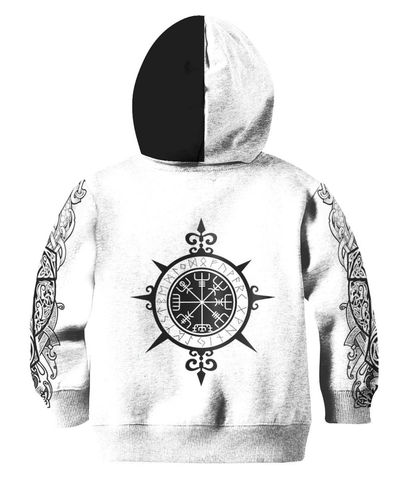 Viking Tattoo Version 3.0 3D Full Over Print Ht1109