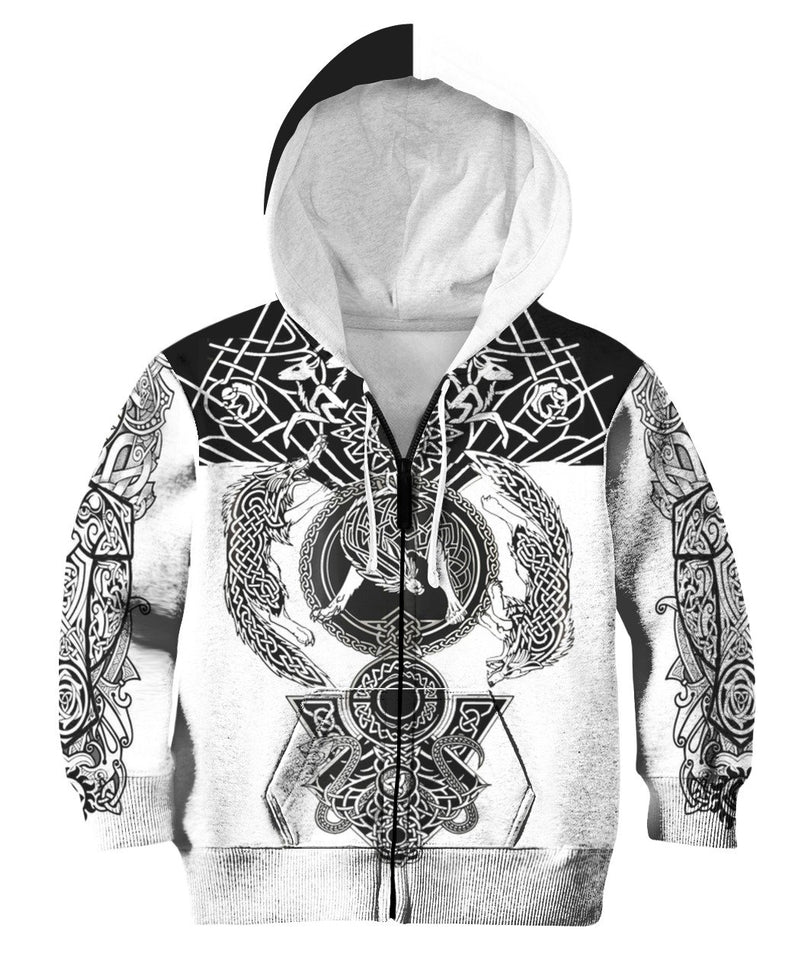 Viking Tattoo Version 3.0 3D Full Over Print Ht1109