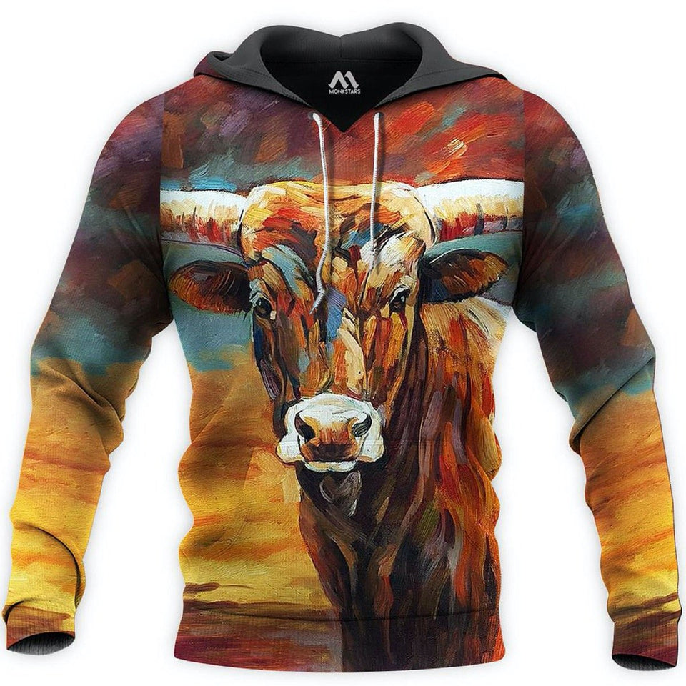 Cow Happy Farm Hoodie 30