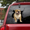 English Bulldog Crack Decal Items Happy Window Decals 60th Birthday Gift Ideas - Dog Lovers die-cut waterproof vinyl sticker decal