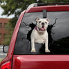 English Bulldog Crack Decals You Cute Custom Sticker Labels Best Gifts 2021 - Dog Lovers die-cut waterproof vinyl sticker decal