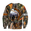 3D All Over Print Camo Deer Hunter Hoodie DD08102001