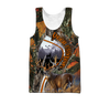 3D All Over Print Camo Deer Hunter Hoodie DD08102001