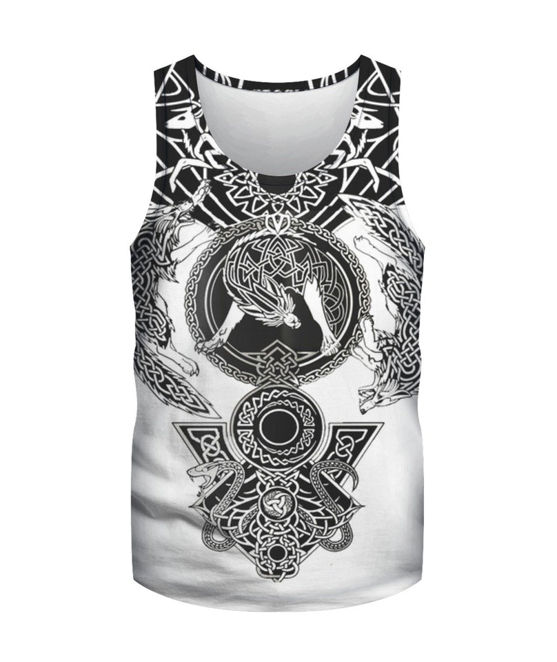 Viking Tattoo Version 3.0 3D Full Over Print Ht1109
