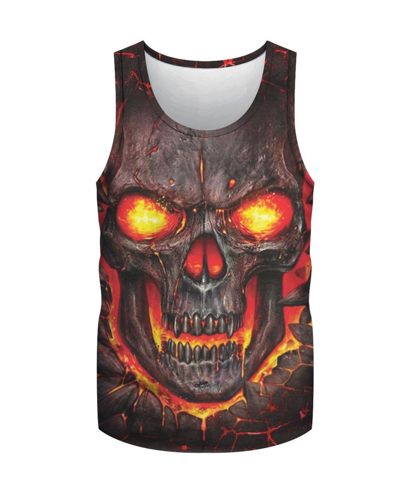 Skull Fire 3D Full Over Print
