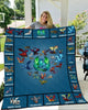 DRAGON PATTERN XC01 BLANKET