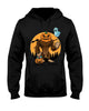 Bigfoot Halloween Pumpkin T Shirt K1819