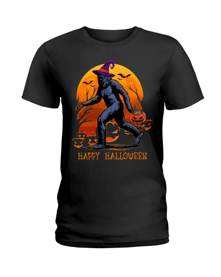 Bigfoot-halloween T Shirt K1825