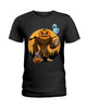 Bigfoot Halloween Pumpkin T Shirt K1819
