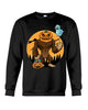 Bigfoot Halloween Pumpkin T Shirt K1819