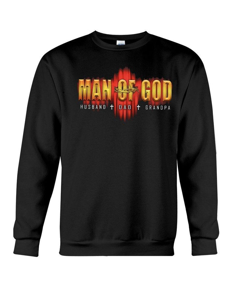 Man Of God 2D T-Shirt K1414 - Camellia Print
