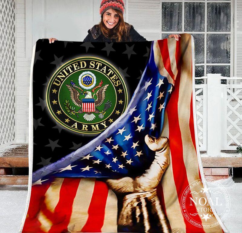 Army Fleece Blanket Bk1961
