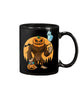 Bigfoot Halloween Pumpkin T Shirt K1819