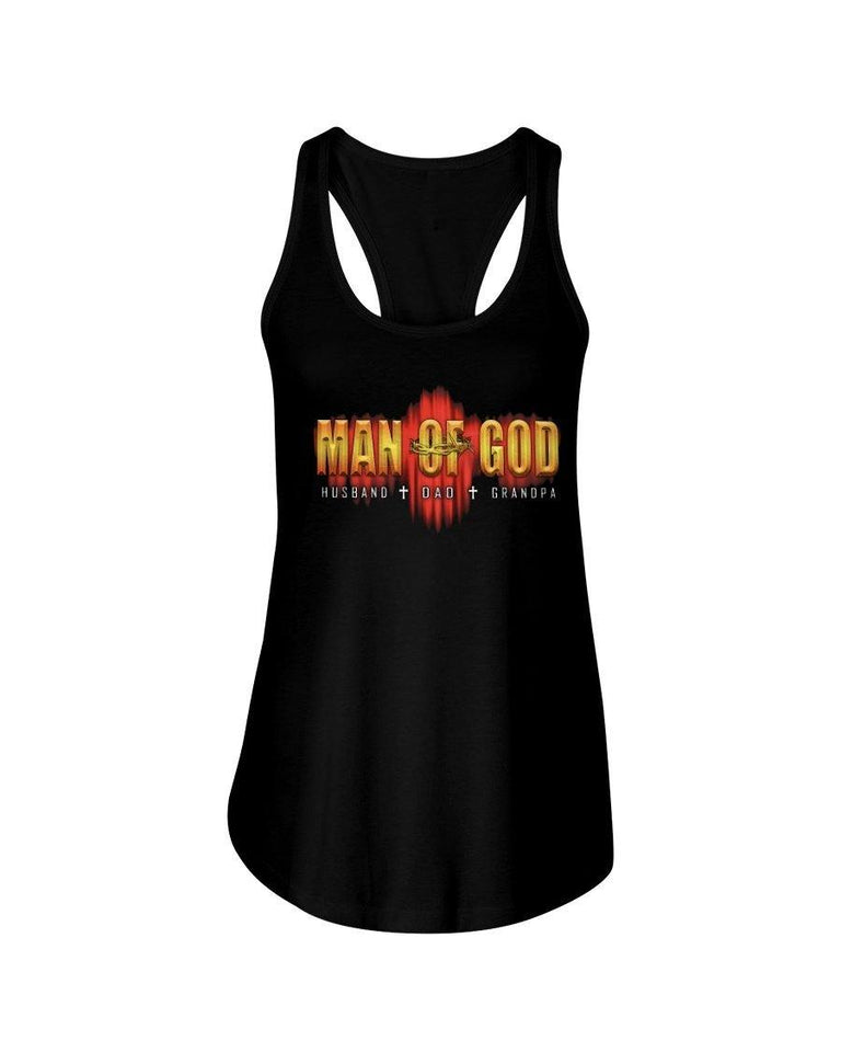 Man Of God 2D T-Shirt K1414 - Camellia Print