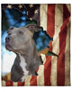 Beautiful Pitbull Fleece Blanket Bk1169