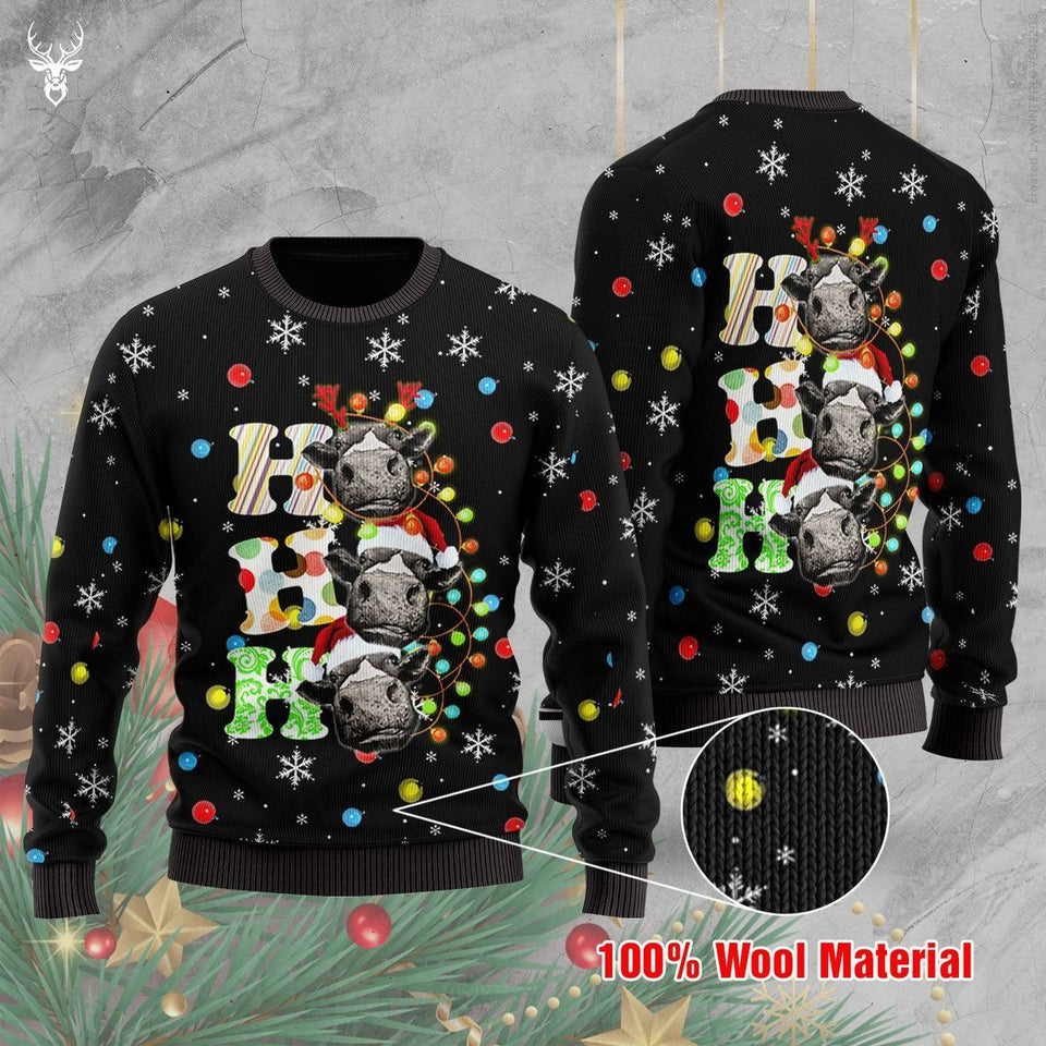 COW CHRISTMAS SWEATER BB