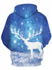 Deer On Autumn Hoodie 3D All Over Print DC010