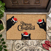 [sk0030-tnt] Doormat cats Decorate The HOUSE - Camellia Print