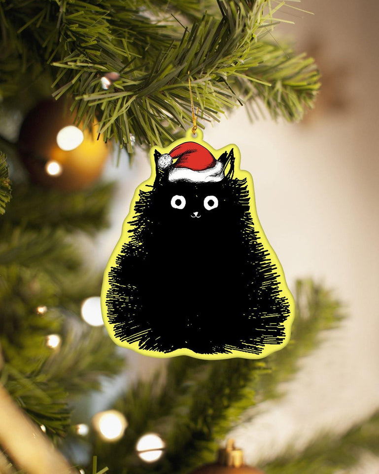[sk005-tnt] Ornament cats Gift For Christmas Decorate The Pine Tree - Camellia Print