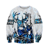 3D All Over Print Deer Hunting Hoodie TN070801