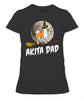 Akita Dad Funny Halloween Couple Matching T Shirt D1035
