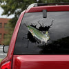 [sk0829-snf-ptd]-trout-fishing-crack-sticker-fishing-lover