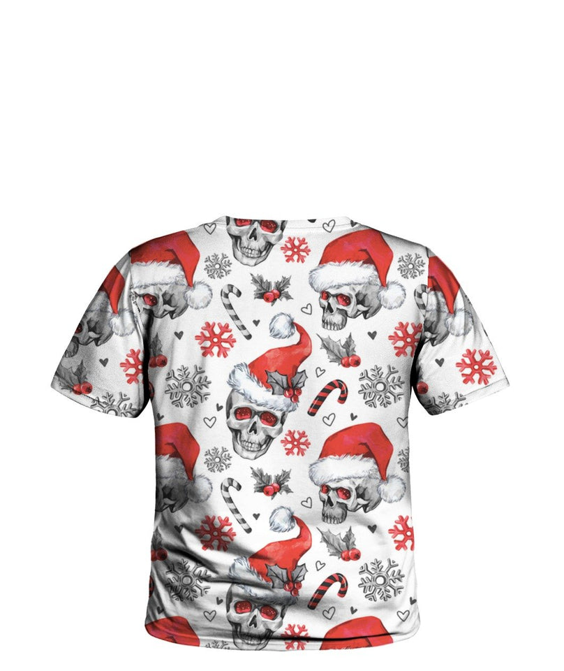 Skull Christmas 3D Full Over Print