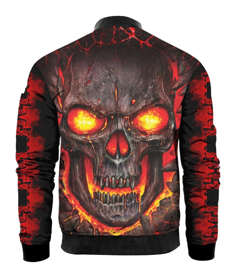 Skull Fire 3D Full Over Print