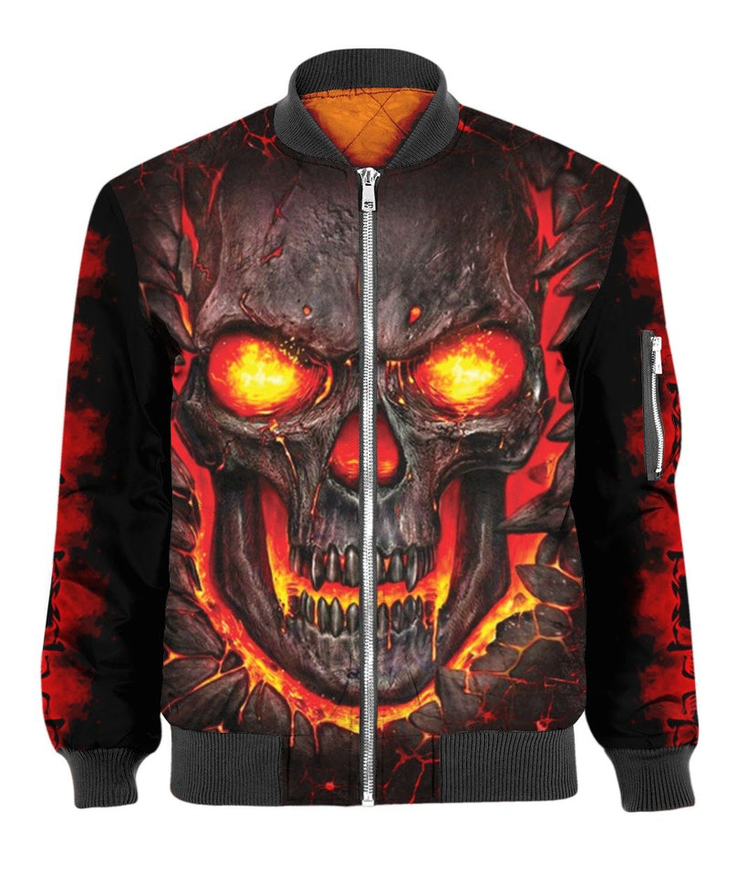 Skull Fire 3D Full Over Print
