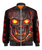 Skull 3D Full Over Print K1322 - Camellia Print