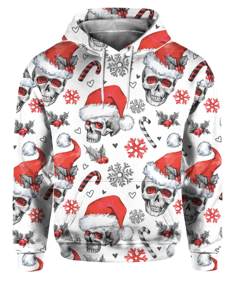 Skull Christmas 3D Full Over Print