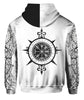 Viking Tattoo Version 3.0 3D Full Over Print Ht1109