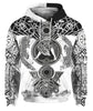 Viking Tattoo Version 3.0 3D Full Over Print Ht1109