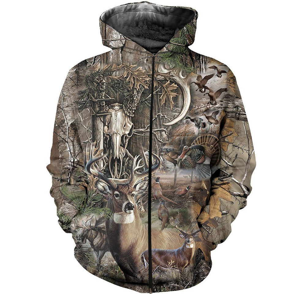 3D Printed Camo Hunting Art Clothes